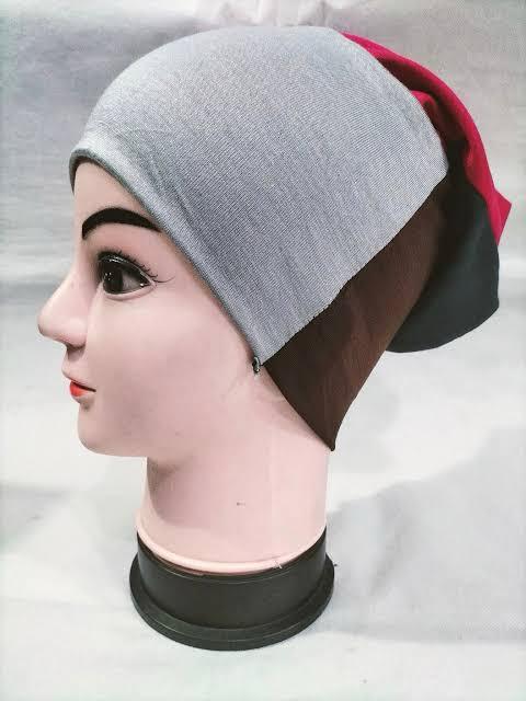 4 in 1  COTTON JERSEY HIJAB CAP