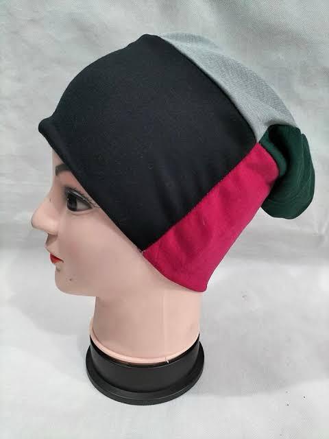 4 in 1  COTTON JERSEY HIJAB CAP