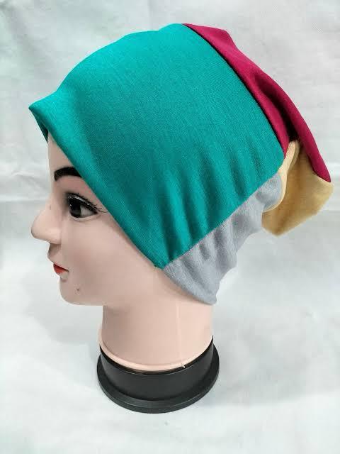 4 in 1  COTTON JERSEY HIJAB CAP