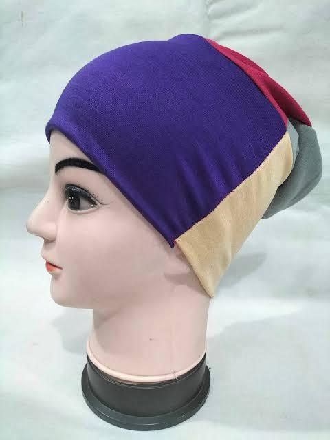 4 in 1  COTTON JERSEY HIJAB CAP