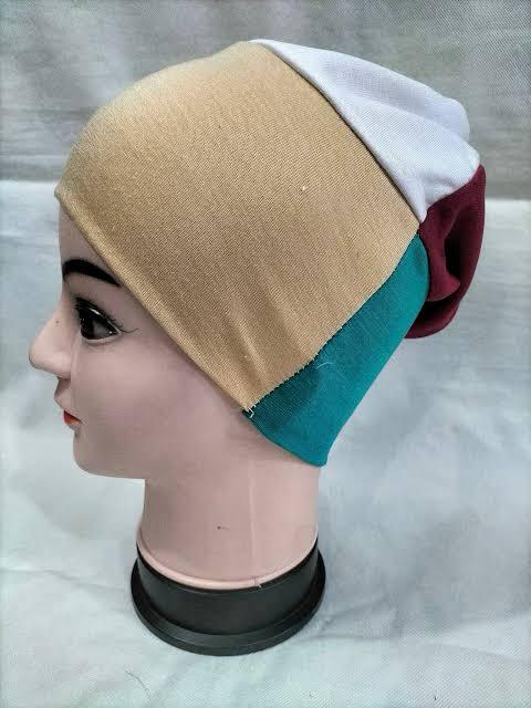 4 in 1  COTTON JERSEY HIJAB CAP